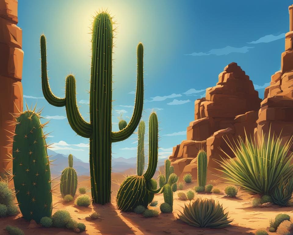 Cactus planten