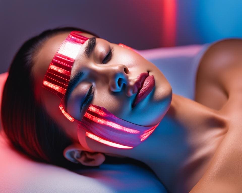 Huidverzorging met LED-Lichttherapie