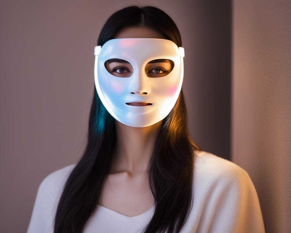 LED-Lichttherapie Masker