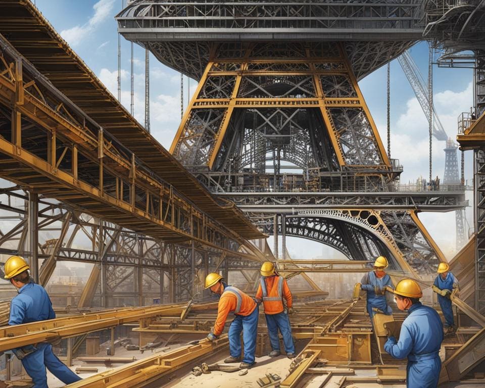 constructie Eiffeltoren