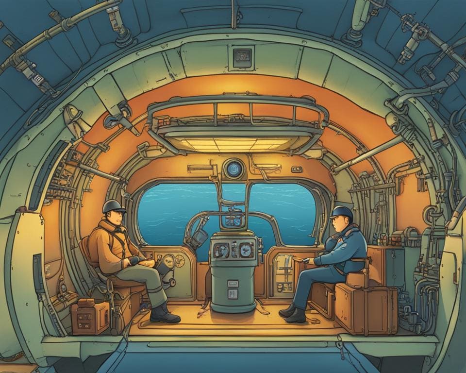 zuurstofniveau onderzeeboot