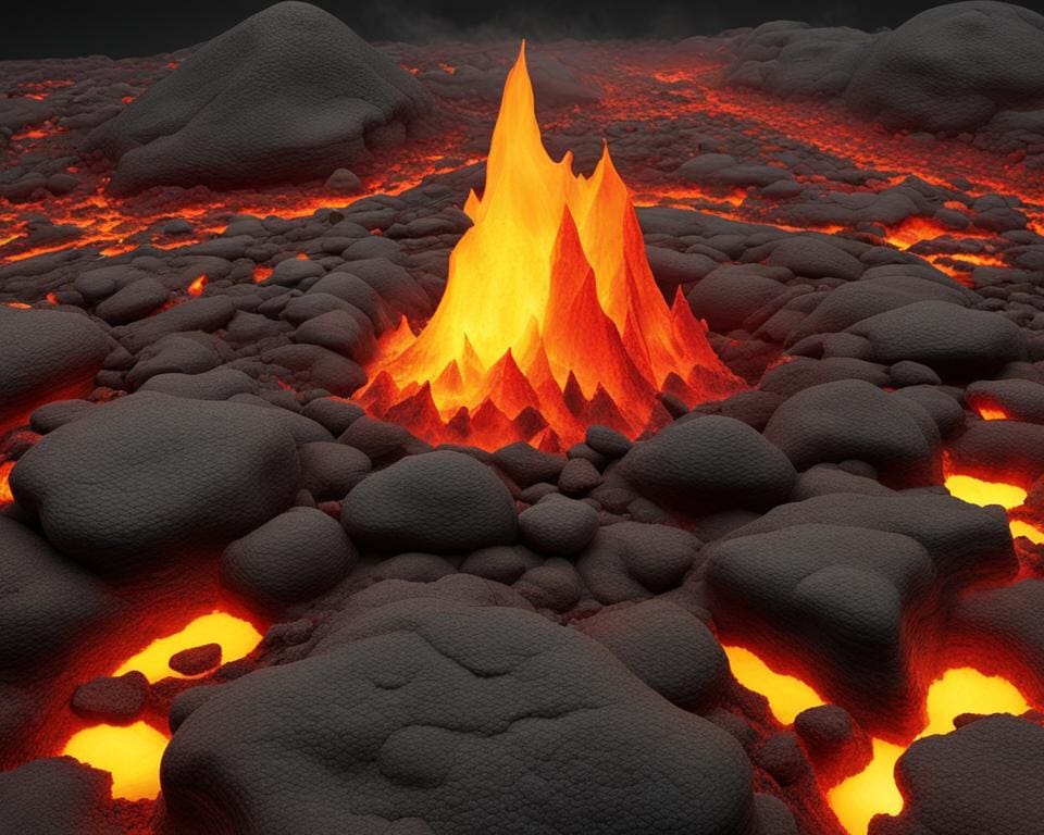 samenstelling magma en lava