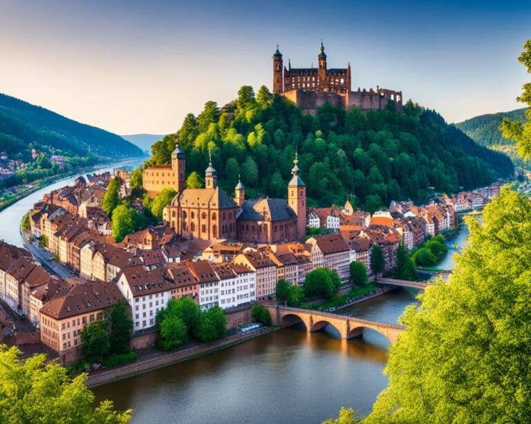 Ontdek de historische Altstadt van Heidelberg, Duitsland.