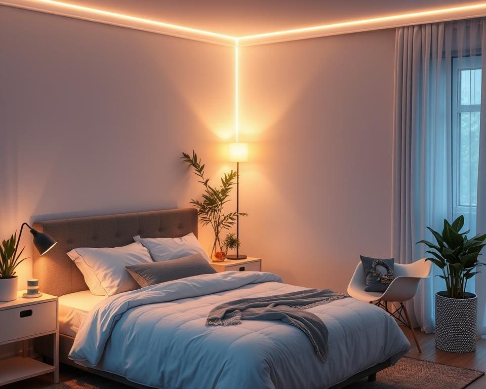 Hoe Je Een Gezellige Slaapkamer Met Slimme Verlichting Ontwerpt