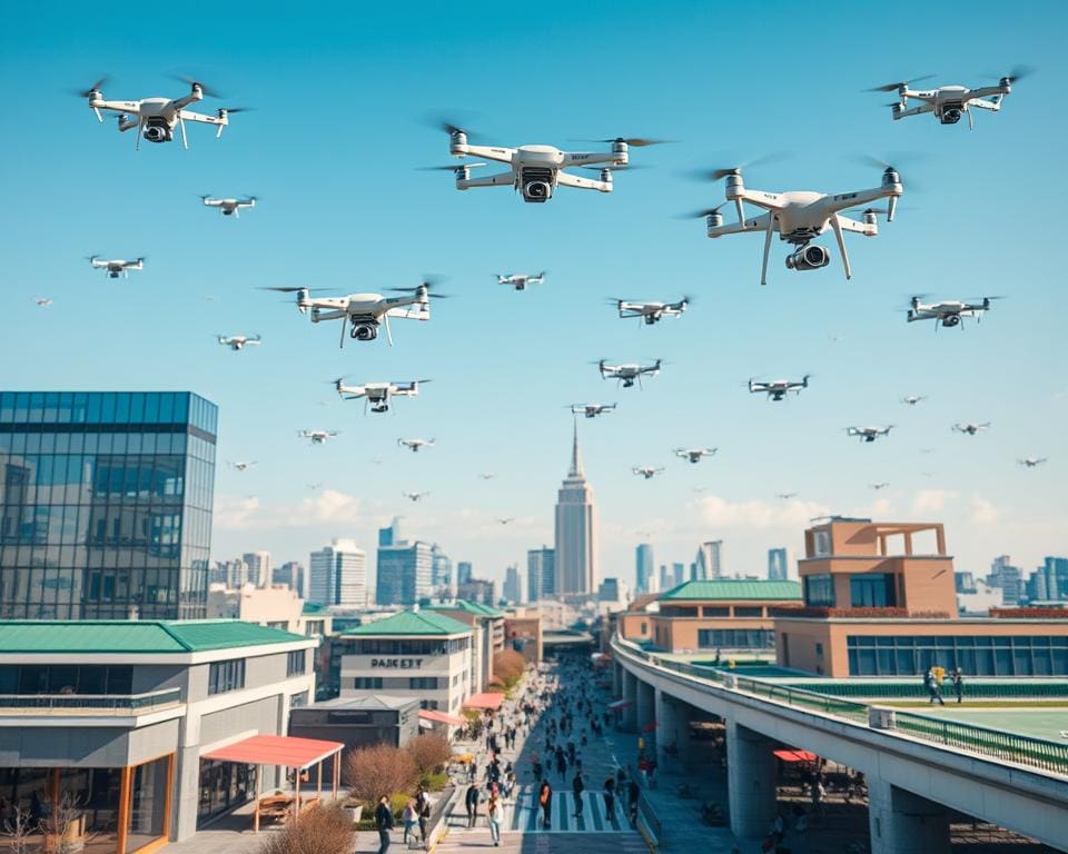 Hoe drones de logistiek en bezorging revolutioneren