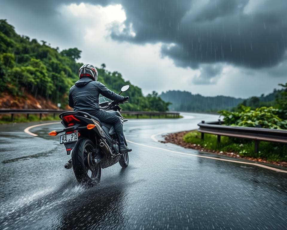 Motorrijden in slecht weer: Veiligheidstips voor regenachtige ritten