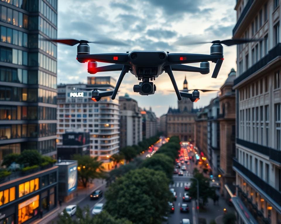 Politie en dronetechnologie: Meer controle in stedelijke gebieden