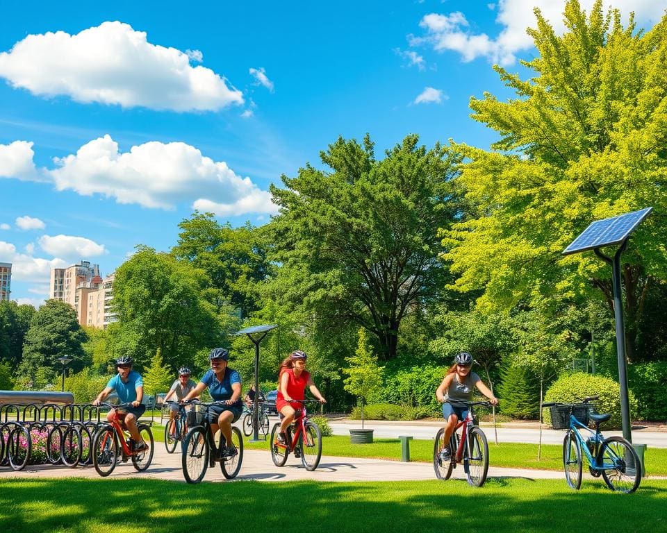 milieuvoordelen van fietsen