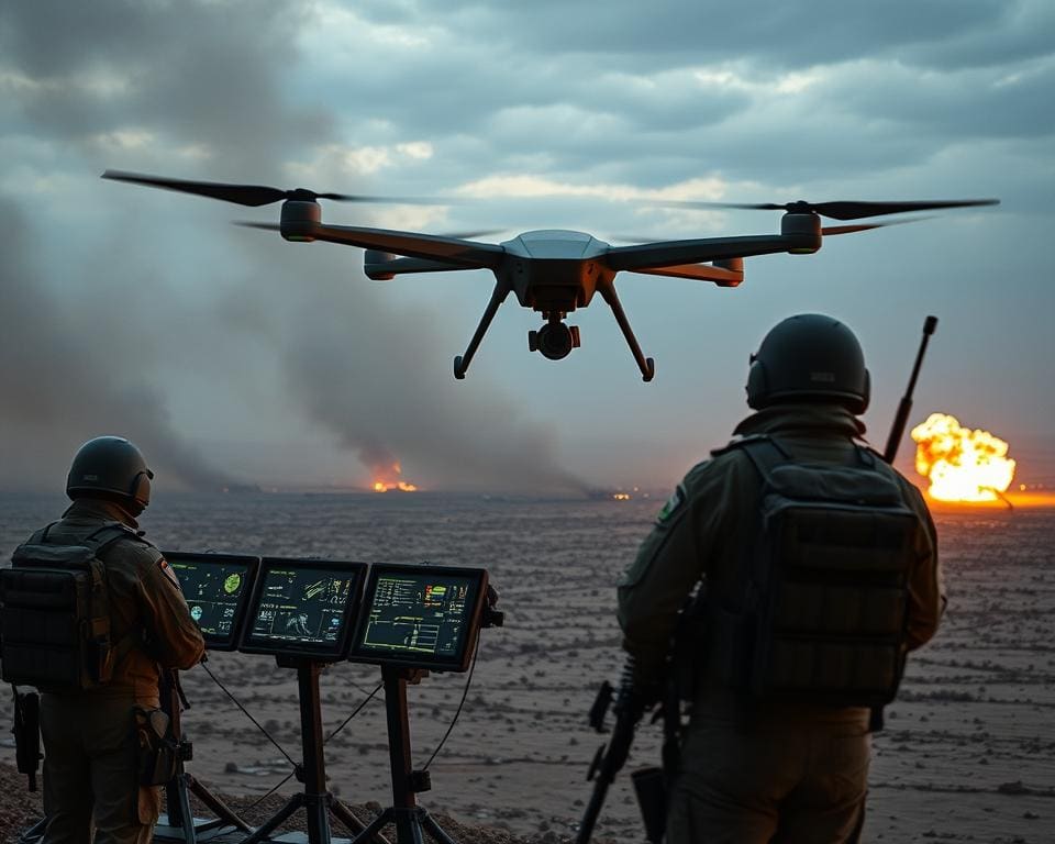 militaire drones en internationale conflicten