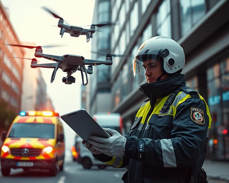 samenwerking politie en drones