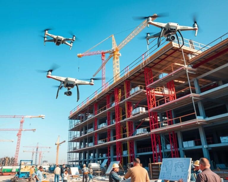 De rol van drones in moderne bouwprojecten