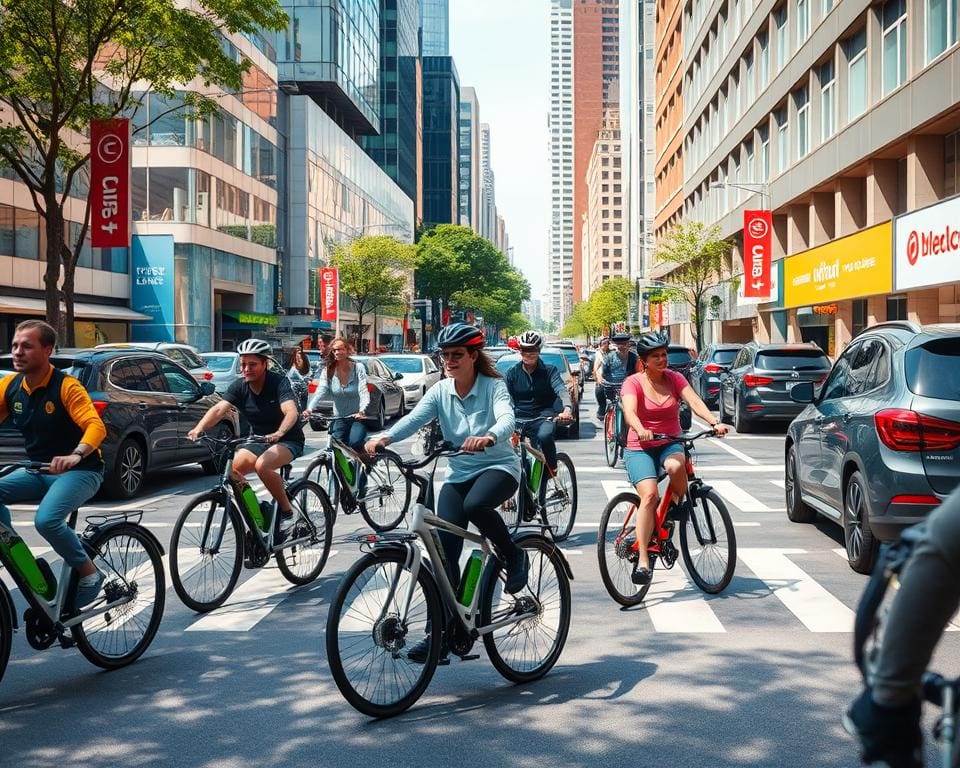 Elektrische fietsen: Duurzaam forenzen in de stad