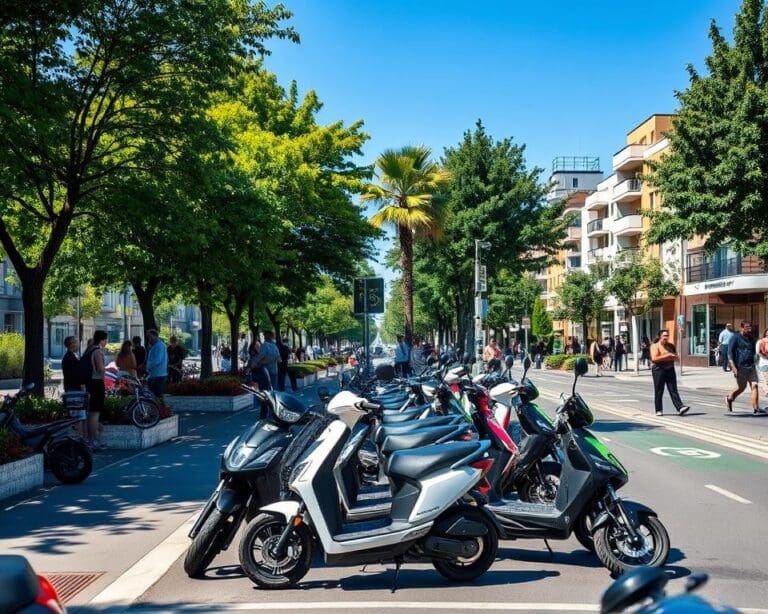 Elektrische scooters: Snel en groen door de stad