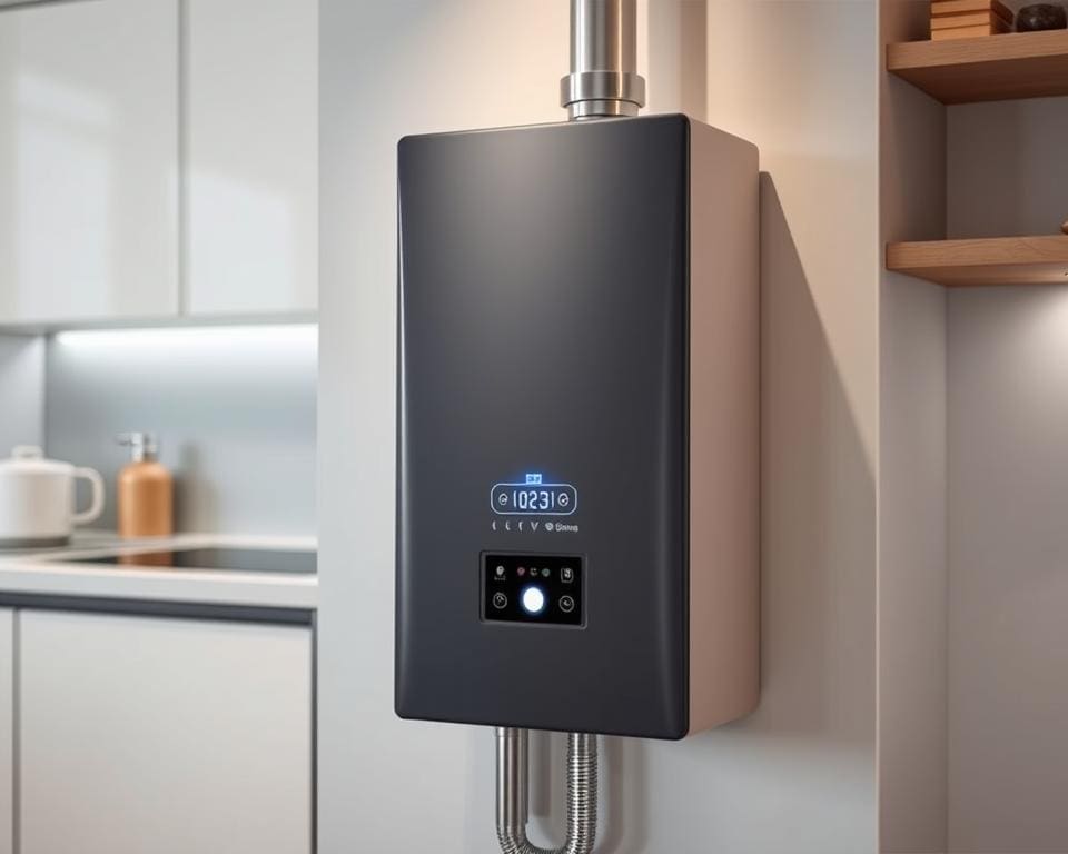 elektrische boiler met wifi-control