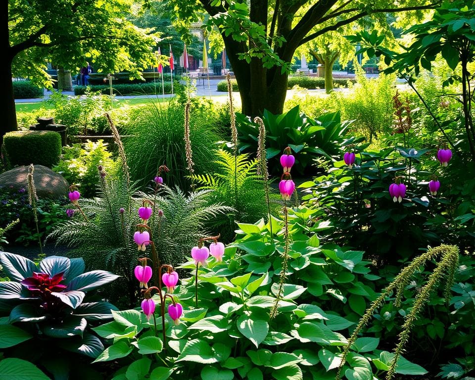 Bloemen voor schaduwplekken